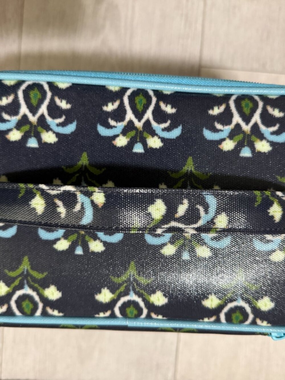 Rosemary Indigo Train Case - Picture 3 of 5